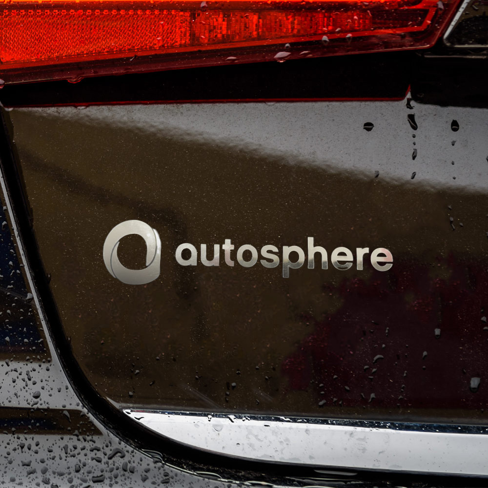 Autocollant miroir autosphere