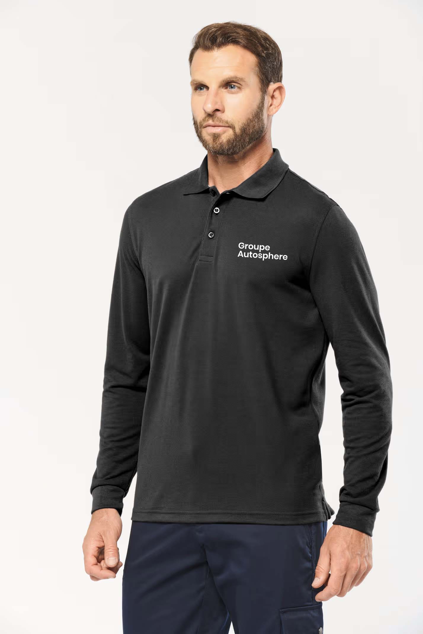 Polo manches longues - “Groupe Autosphere” – Image 6