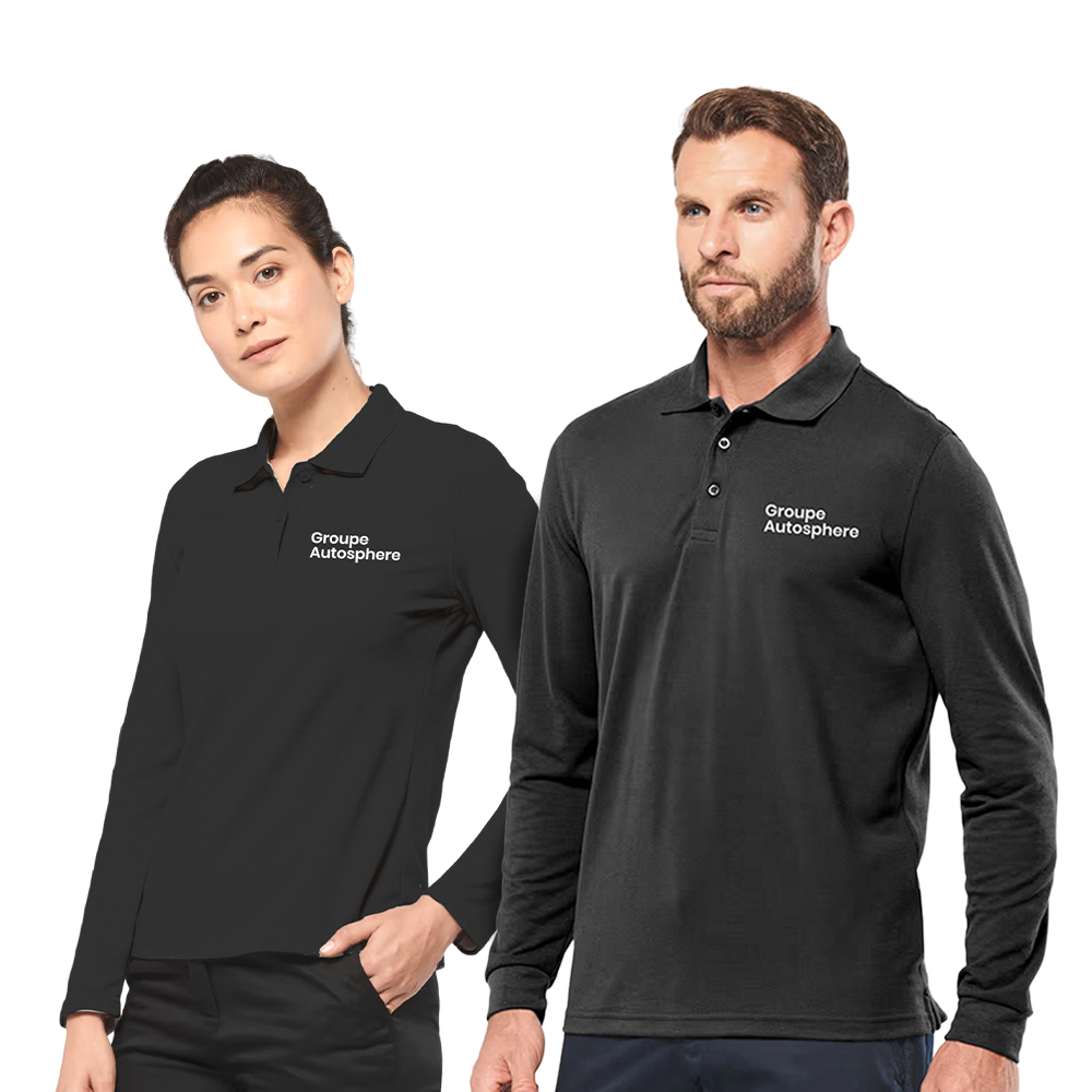 Polo manches longues - “Groupe Autosphere”